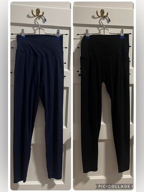Aerie Offline Women’s Size Small Leggings in Navy and Black